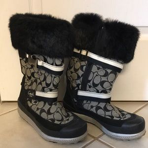 Coach snow boots
